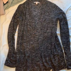 Black and grey cardigan